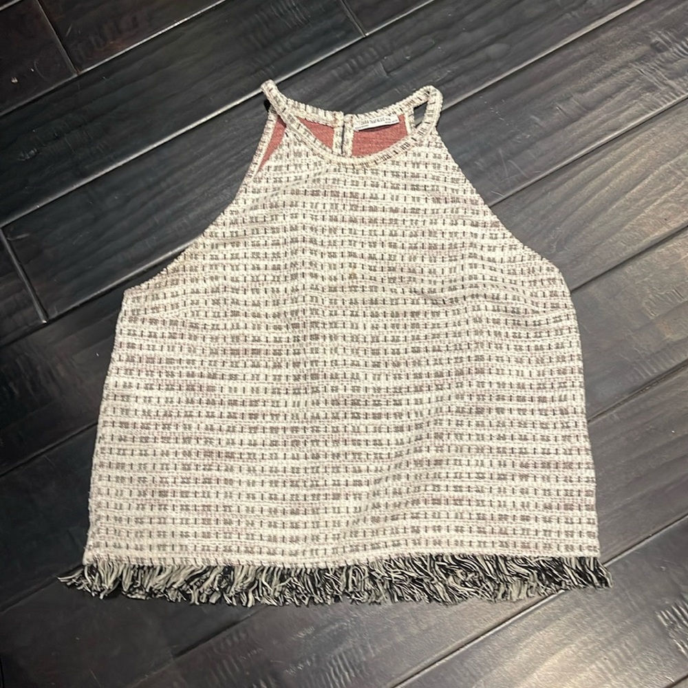 Zara tank top blouse